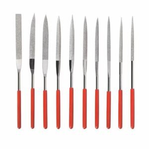 Diamond File with Plastic Handle